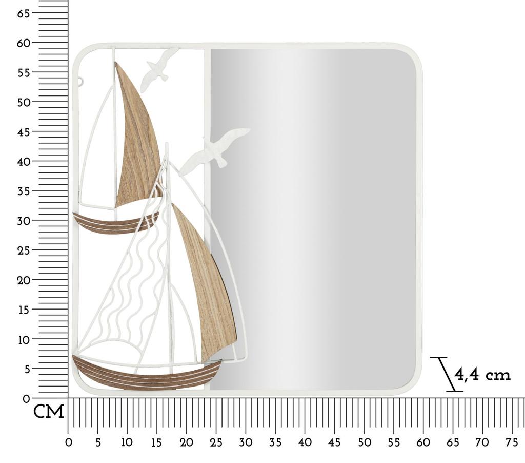 Wall Mirror Adriatic Cm 60X4,4X60