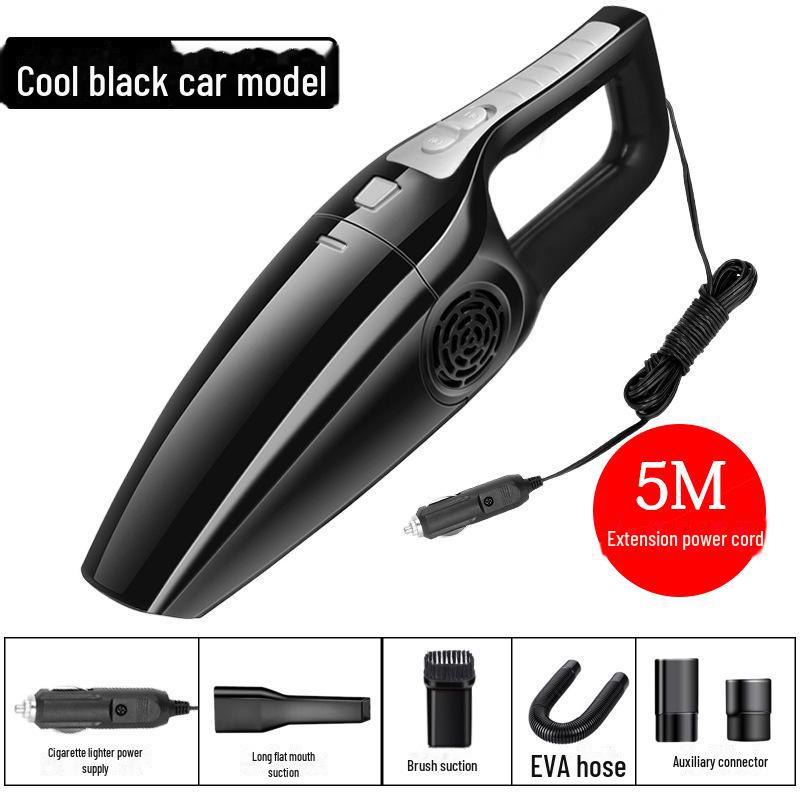 

Высокомощный ручной автомобильный пылесос - портативная модель двойного назначения для влажной и сухой уборки