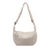 New Candy Color Waffle Art Student Versatile Simple Daily Women's Shoulder Crossbody Bag