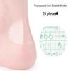 Transparent Anti-Friction Heel Stickers for Men and Women – Protects Ankles