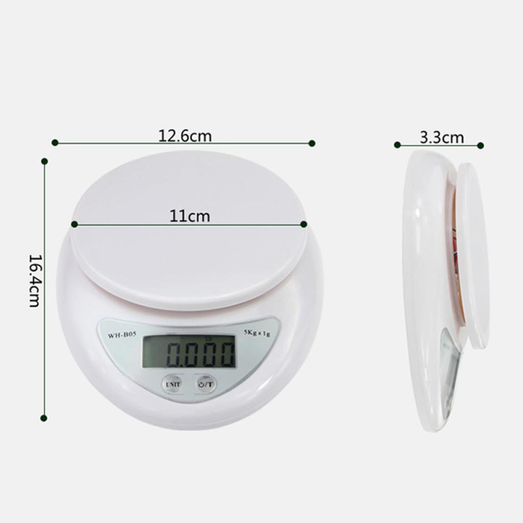 5kg/1g Portable Digital Scale LED Electronic Scales Food Balance Measuring Weight Electronic Scales Kitchen Accessories Tool