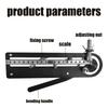 Manual wire bending machine Iron and copper wire bending tools Manual Heavy Duty Precision Flat Bar Bender Electrical Tools