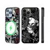 Spooky Skull Patterns Phone Case Magnetic Case For IPhone 16 14 13 12 11 15 Pro Max Plus For Magsafe Wireless Charge Cover