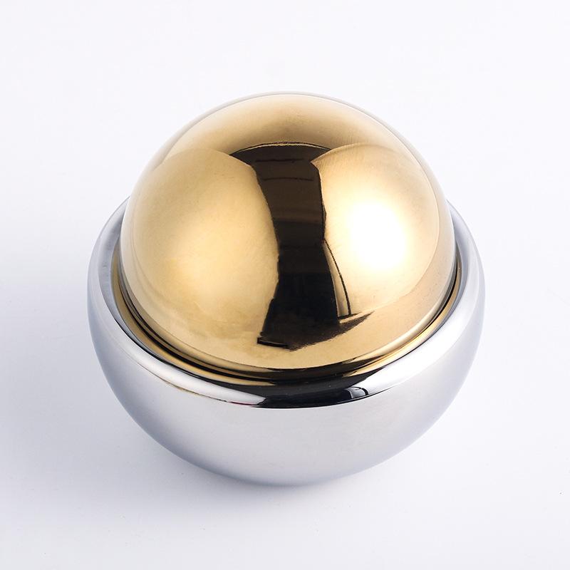 Light Luxury Metal Semicircle Cosmetics Lipstick Ring Jewelry Sundries Dressing Table Storage Storage Box Model Room Decorations