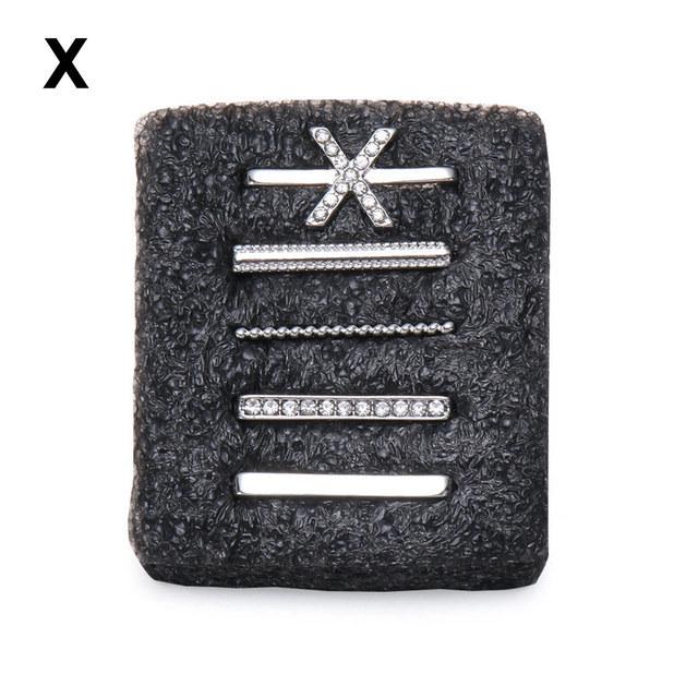 Decorative Ring for Apple Watch Band Charms for Samsung Galaxy Smart Watch Sport Silicone Strap Accessories with Bling Diamond