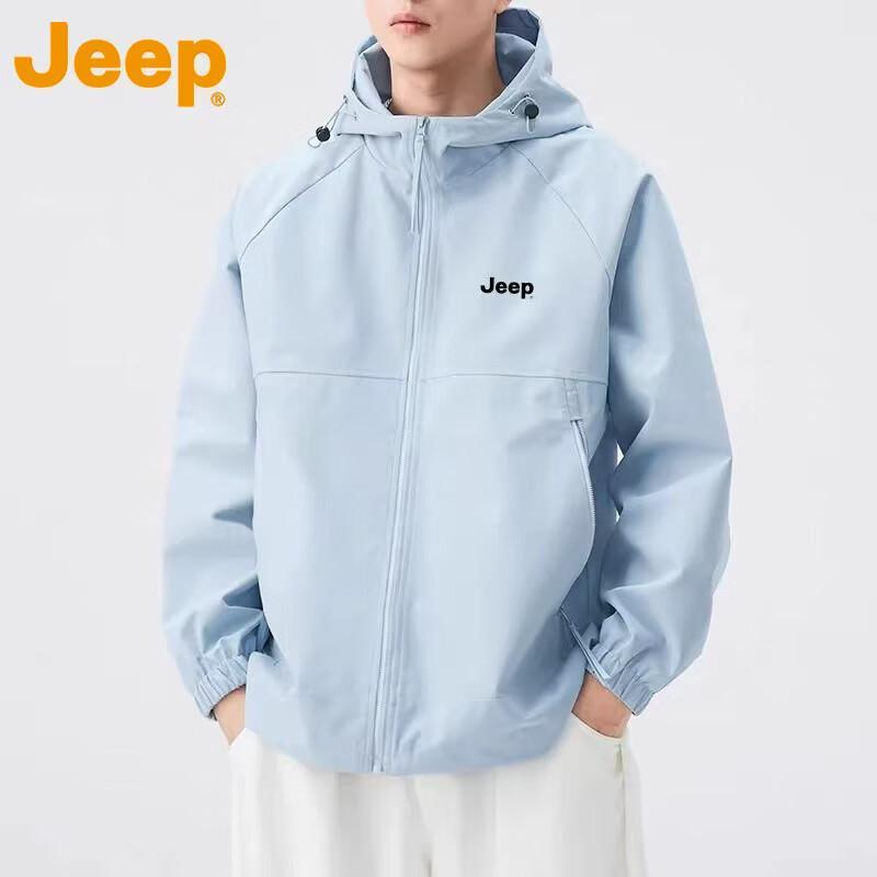 JEEP Men's 2025 Autumn/Winter Outdoor Windproof Jacket