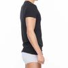 Emporio Armani Men's Stretch Cotton Crew Neck Short Sleeve T-Shirt/Undershirt, EU Size, Size L (EU Size), Size 98 (Black), 54047295
