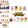9 Stück Digimon Adventure Figuren PVC Spielzeug Weihnachtsgeschenke Kuchendekorationen Sammlerstück