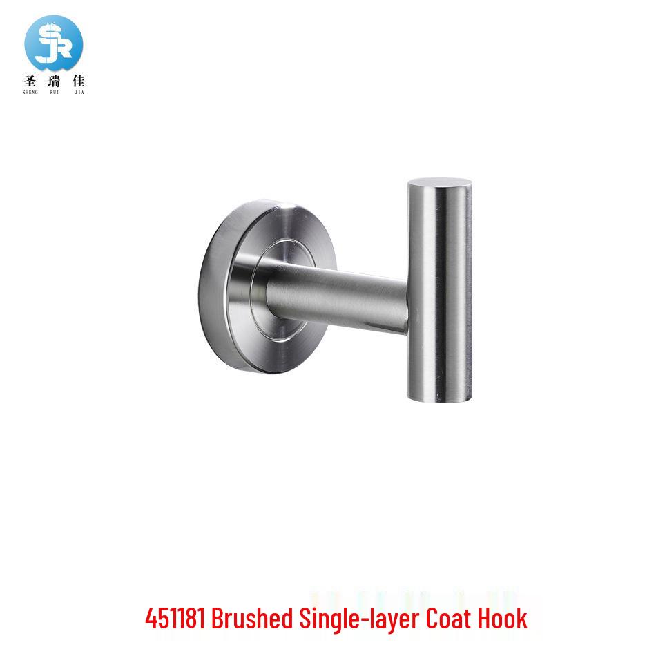 Stainless Steel 304 Bathroom Towel Bar Set - Hotel-Quality Hardware