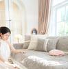 French Short Plush Jacquard Sofa Mat Thickened Winter Anti Slip Lace Edge Sofa Towel Living Room Seats Sofas Covers Pillowcases