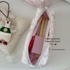 Japanese Floral Bear Pencil Case: Cute, Spacious, High-Quality Student Stationery Bag