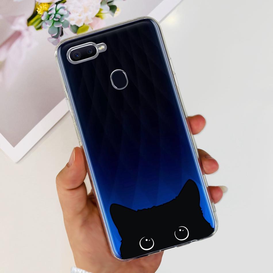 For OPPO F9 Phone Case Oppo F9 Pro F 9 F9Pro CPH1823 CPH1881 CPH1825 Elegant Printing Soft Silicone TPU Back Cover