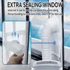 Home Door and Window Seal Kit Easy Installation Window Vent Seal for Prevent Air from Returning