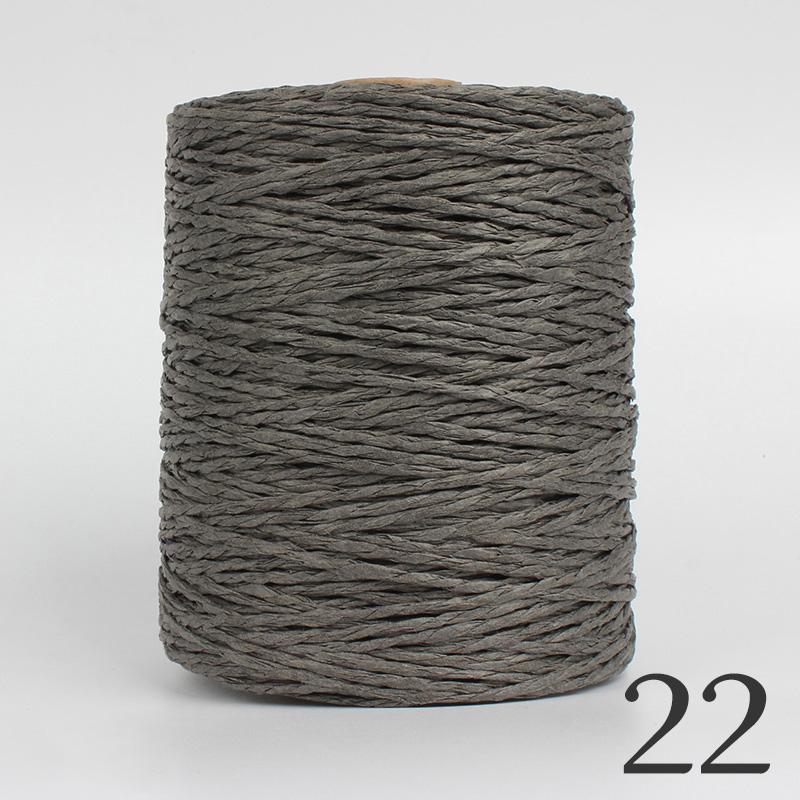 2 Roll Natural Raffia Straw Yarn Colorful Threads For Summer Hand Knit Crochet Hat HandBag Cushion Baskets Hand Craft Material