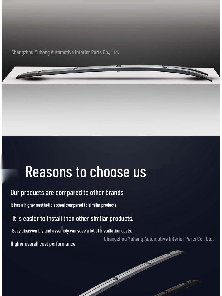 Toyota Highlander & RAV4 2022 Roof Rack with Original Screw Design for Easy Modification