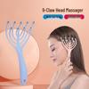 Nine-Claw Octopus Head Massager Roller Ball for Relaxation