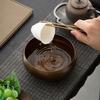 High-Grade Brass Tea Wash Basin for Home or Office - Chinese Retro Style Water Container