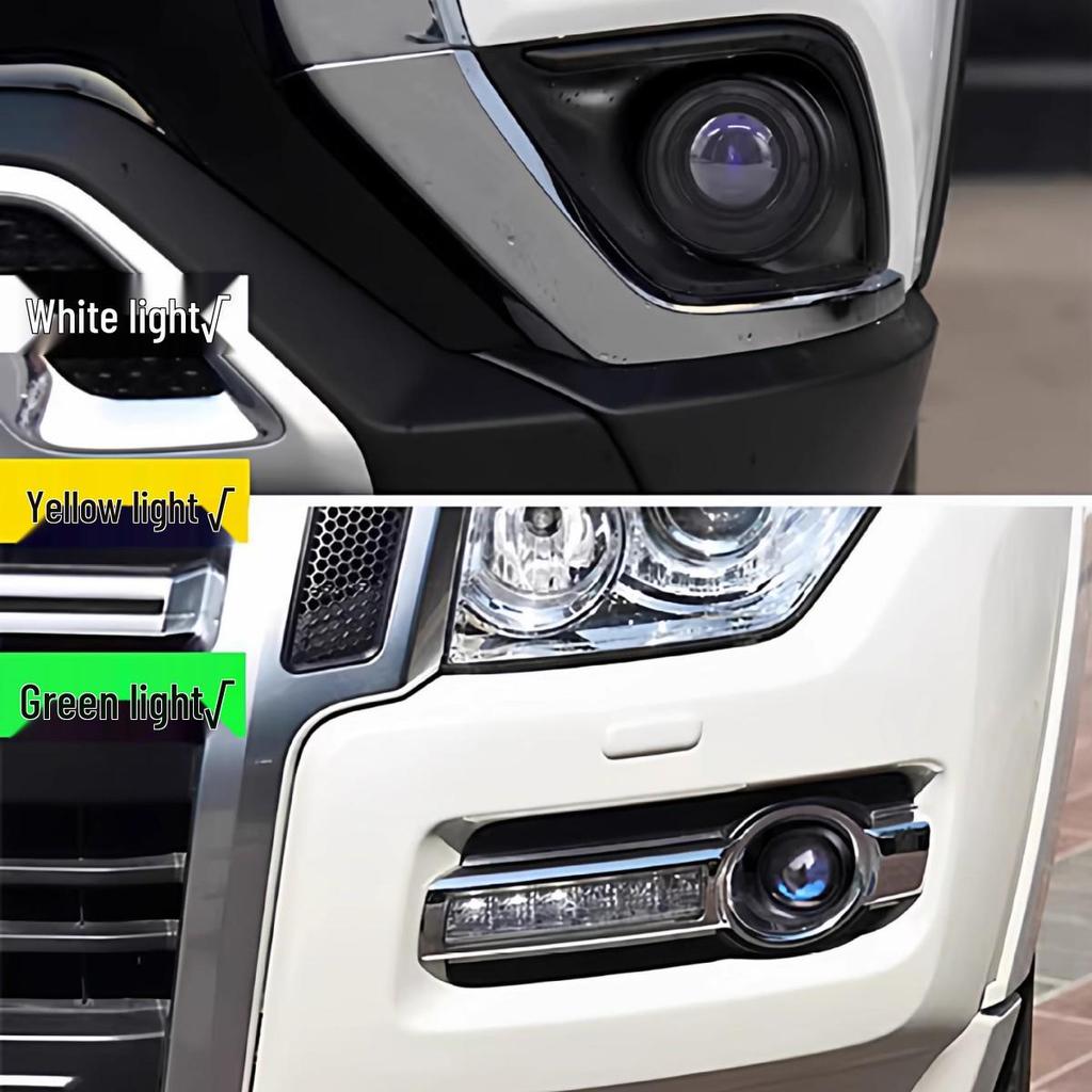 Mitsubishi ASX Pajero Outlander Projector LED Fog Lights: High/Low Beam
