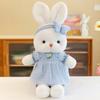 Non-Toxic Kawaii Cute Flower Skirt Bunny Plush Stuffed Animal Toys Cute Soft Appeasement Bunny Doll Easter Bunny Party Valentine Day Gift