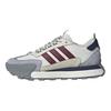 adidas Futro Mixr Confortable Tissu Polyvalent Chaussures de Running Basses Durables Baskets Unisexe Blanc Rouge JQ4106