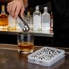 25mm Stainless Steel Ice Cubes Ball Reusable Round Metal Ice Balls New Whiskey Stones Set