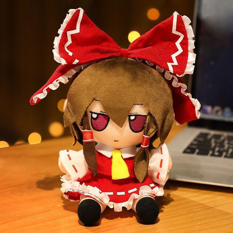 20cm Touhou Project Hakurei Reimu Kirisame Cirno Fumo Flandre Scarlet Anime Çevre Peluş Oyuncaklar Japon Kız Çocuk Günü Hediyeleri
