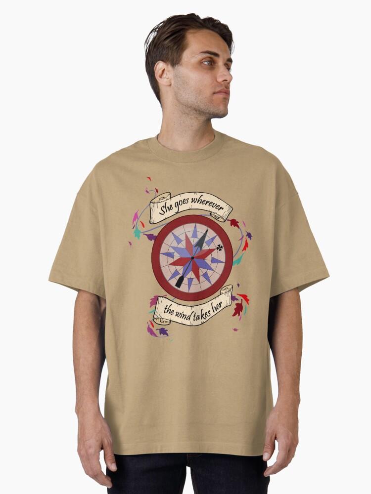 Pocahontas The Wind quote Oversized T-Shirt