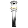 Pop Up Sink Drain with Overflow Sink Vessel Drain Stopper Stainless Steel Quick Drainage Chrome Polished Sink Parts for