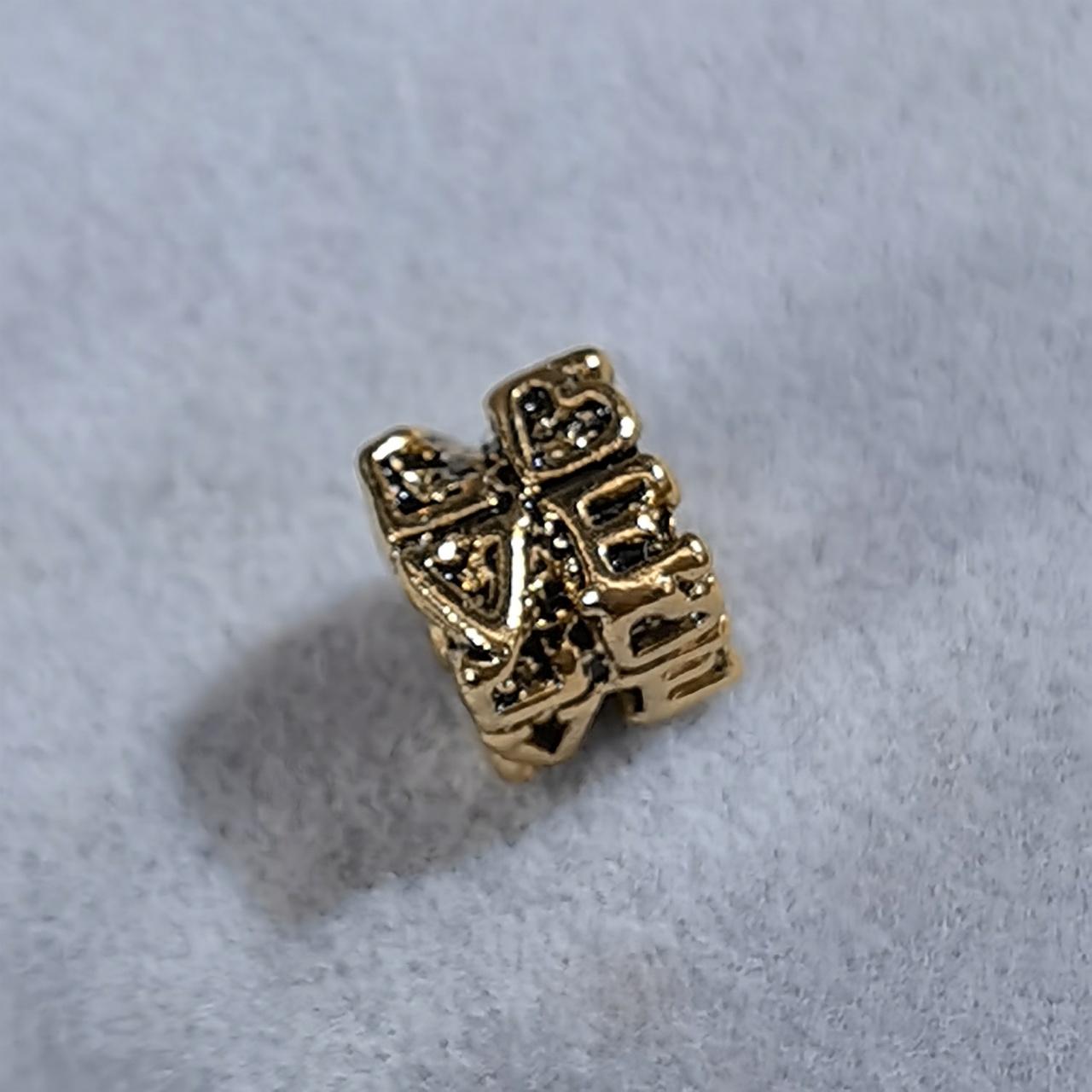 

1 шт. Сделай сам Мелкие бусины Подходят для оригинальных браслетов-шармов Ювелирные изделия H382 золотой