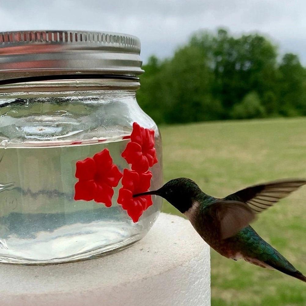 ABKS-Hummingbird Feeder, Humming Bird Feeders,Hummingbird Leak Proof Feeder For Outdoors Hanging