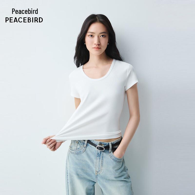 Peacebird Commuter Short-Sleeved T-Shirt AACNG2A1701 M