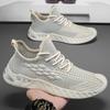 Spring and autumn lightweight breathable non-slip men's shoes Breathable mesh casual sports shoes walking running men's shoes