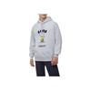 Puma Peanuts Print Fleece-Lined Hoodie Men Tops Grey 530614-04