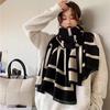 Women's Knitted Winter Scarf and Shawl