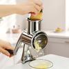 With 5 Blades Rotary Hand Crank Nut Grinder Stainless Steel Cheese Shredder Cooking