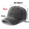 Denim Hats Vintage Baseball Cap Men'S Women'S Outdoor Use Sun Hats Fashionable All-Match Duckbill Caps Summer Vintage Washed