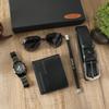 Men's Fashion Trend Watches; Men's Casual Versatile Steel Strap Quartz Watches Gift Box Set; Best Seller