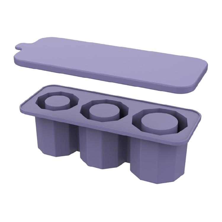 Hollow Cylinders Ice Tray for Large Water Cup Ice Cube Maker Ice Lattices Molds