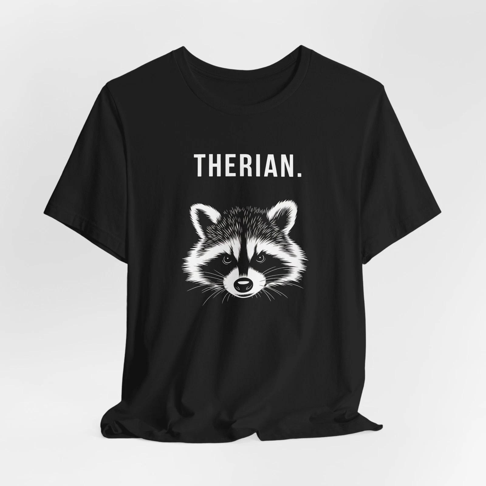 Retro Raccoon Therian Shirt M