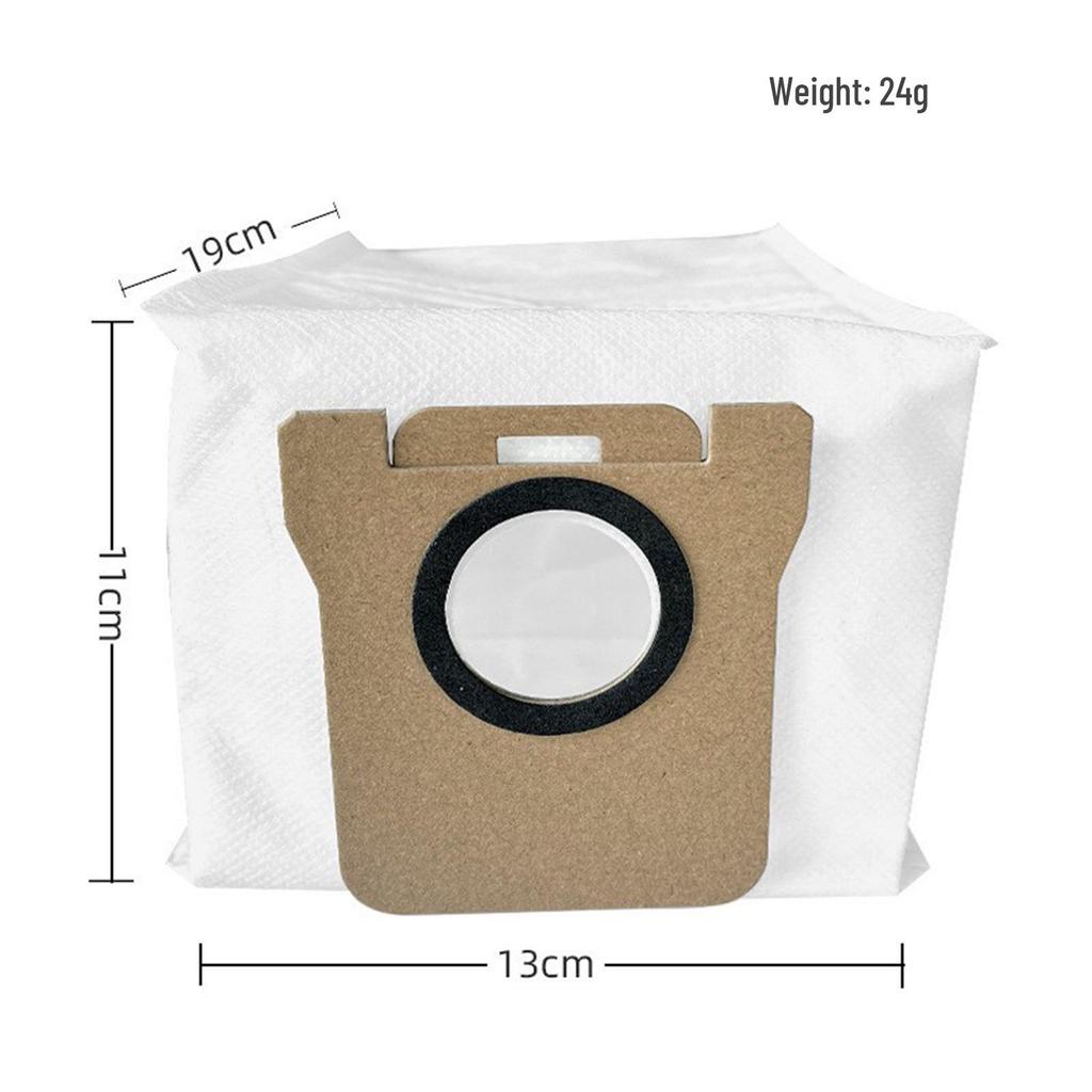 Dreame L10s Ultra Robot Replacement Parts: Main Brush, Side Brush, Mop, Filter, Dust Bag.