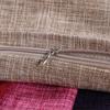 Solid Color Throw Pillow Cover 45x45cm Polyester Pillowcase Car Sofa Home Waist Cushion Cover Decoration Pillows Case