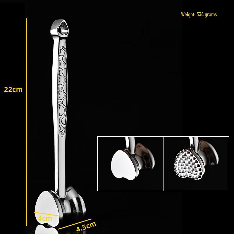 MUTTI Solid Zinc Alloy Meat Tenderizer Hammer