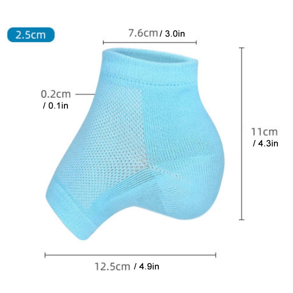 Invisible Heightening Insole Thickened Height Increase Cushions Anti-skid Heel Lift Sock Footwear Accessory Foot Pads
