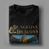 dungeoned and dragon BLUE  Tee Shirt for Men Women New Arrival T Shirts  Cotton Clothing