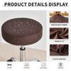 Stool Cover Round Bar Stool Cover Waterproof Chair Slipcover With Elastic Cushion Round Bar Stool Seat Cover For Bar Round Chair