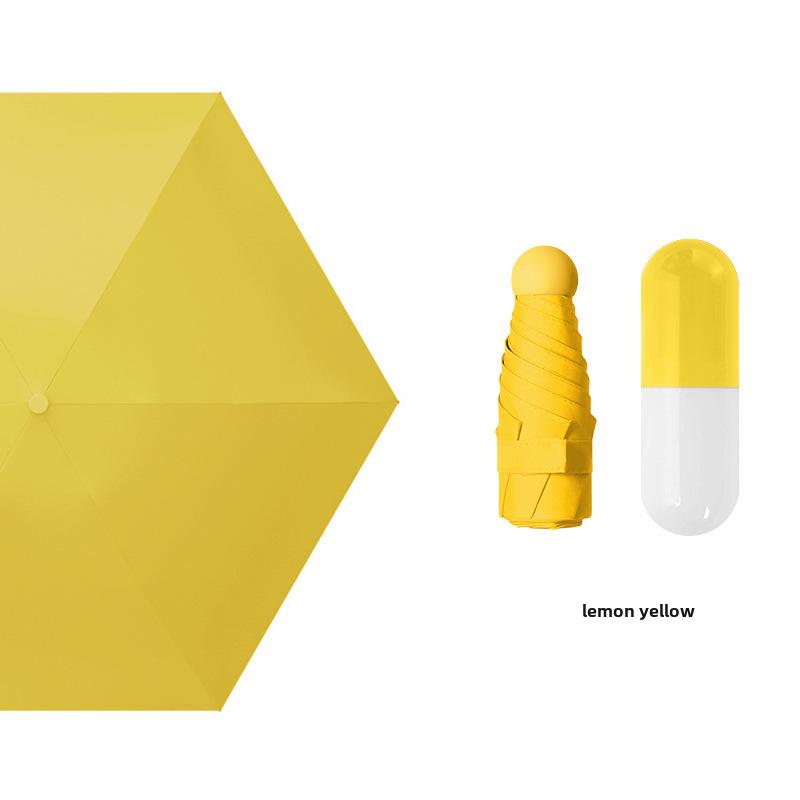 Umbrelă compactă de damă cu ștanțare aurie: Protecție UV, pliabil portabil, pentru soare și ploaie