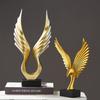 Simulated Wine Cabinet Decor Desktop Ornaments Resin Crafts Animal Wings Statue Eagle  Ornaments