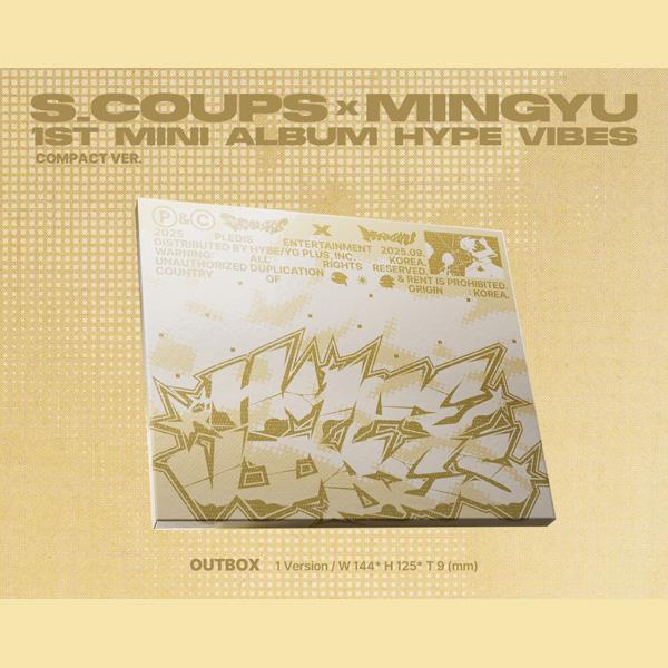 S.COUPSXMINGYU (SEVENTEEN) - 1st Mini Album [HYPE VIBES] COMPACT Ver.