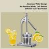 Lemon Juicer Stainless Steel Manual Juicer Orange Juicer Manual Pomegranate Juicer Kitchen Tools for Home Restaurant Office