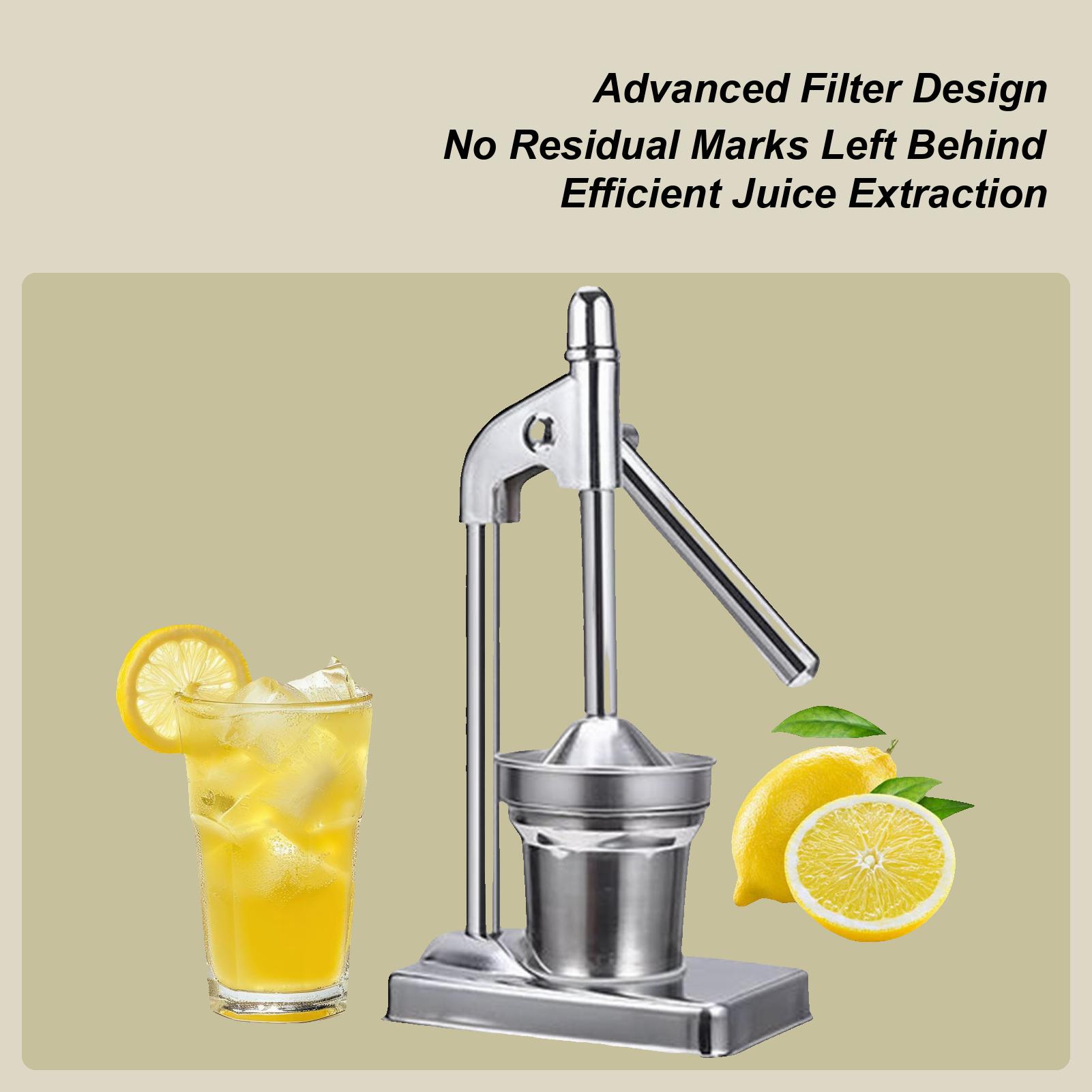 

Lemon Juicer Stainless Steel Manual Juicer Orange Juicer manual pomegranate juicer Kitchen Tools for Home Restaurant Office CN